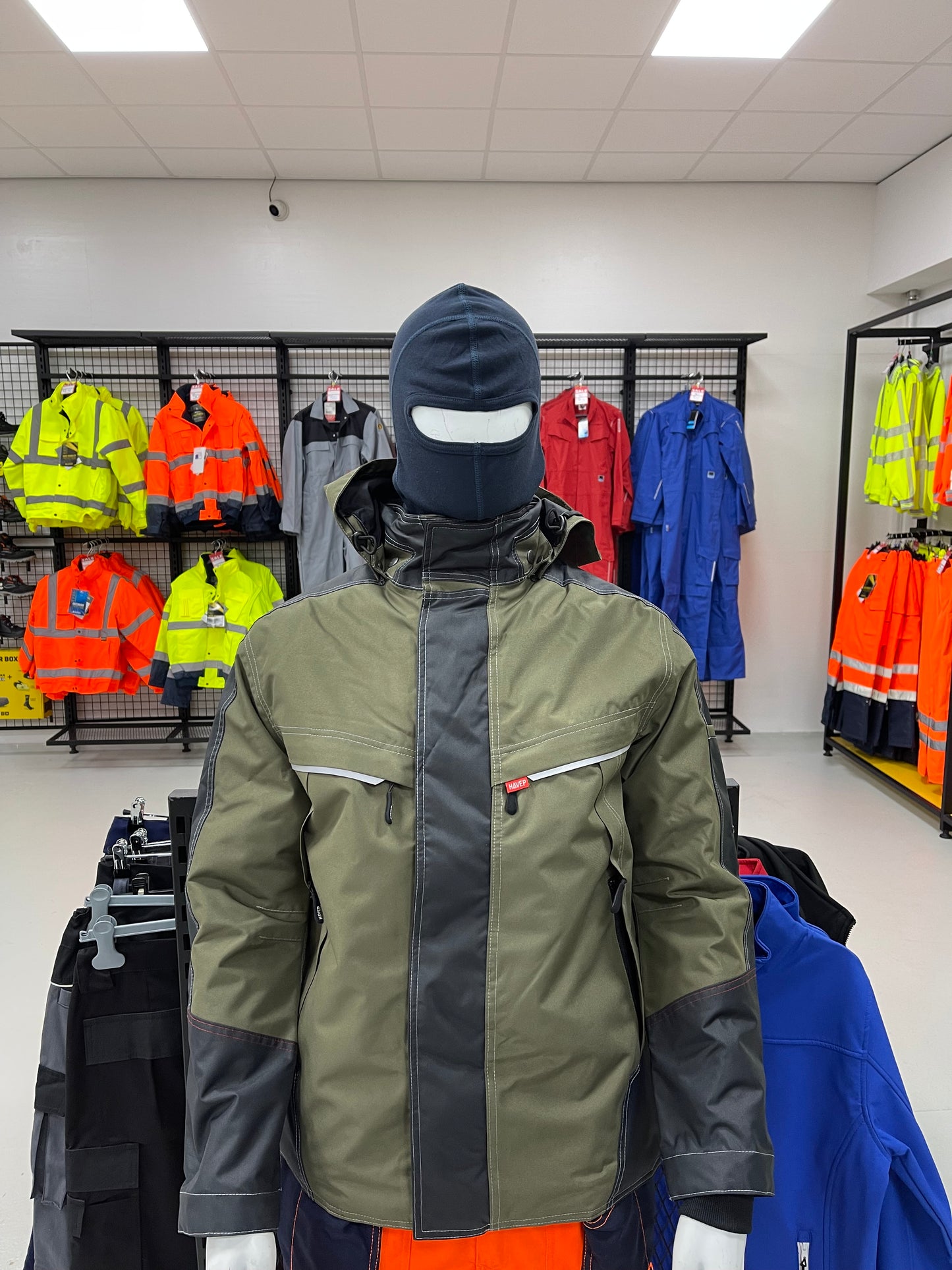 Havep attitude parka werkjas met capuchon 🧢 ☔️