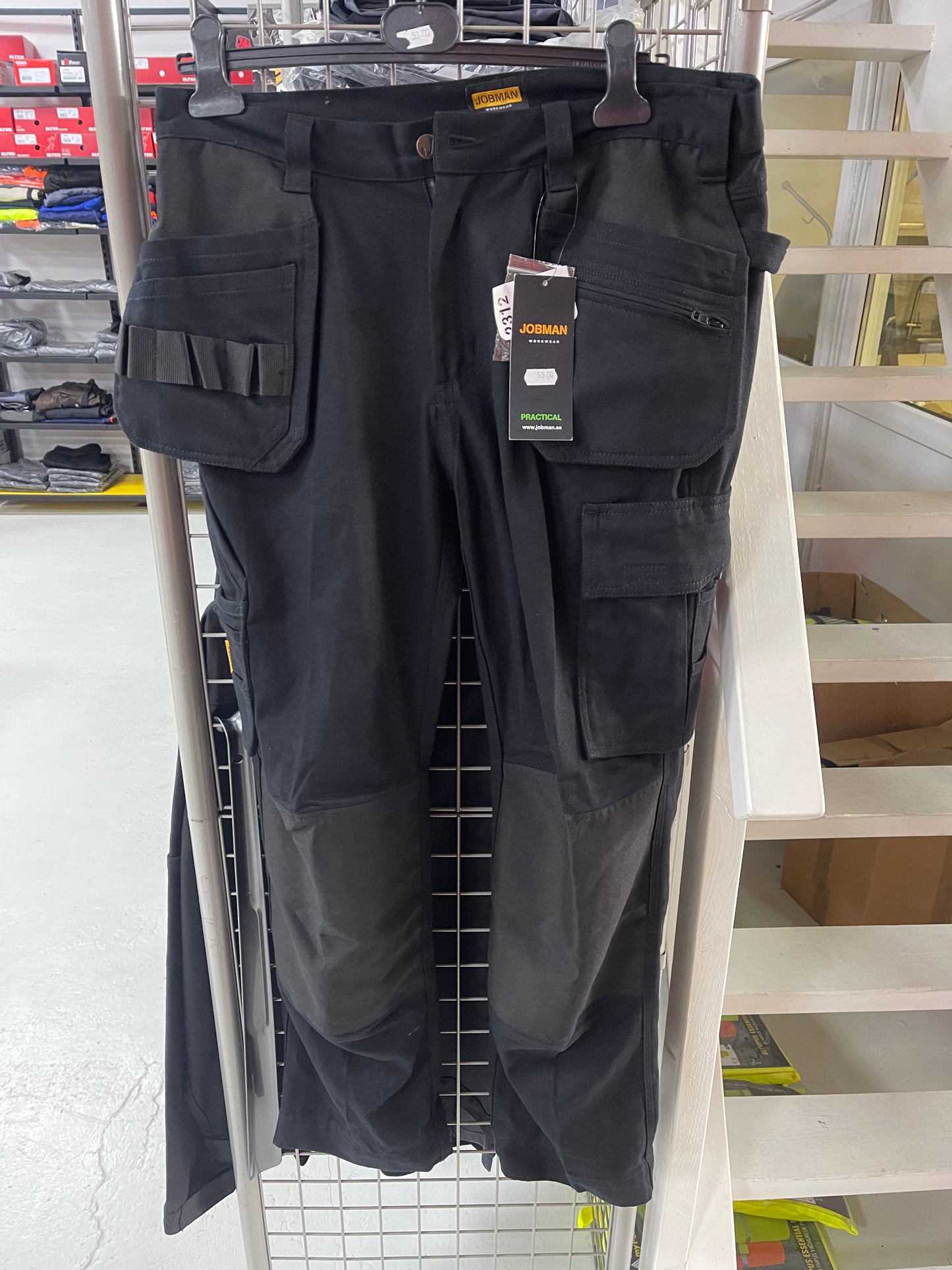 Jobman werkbroek met toolpockets+kniezakken