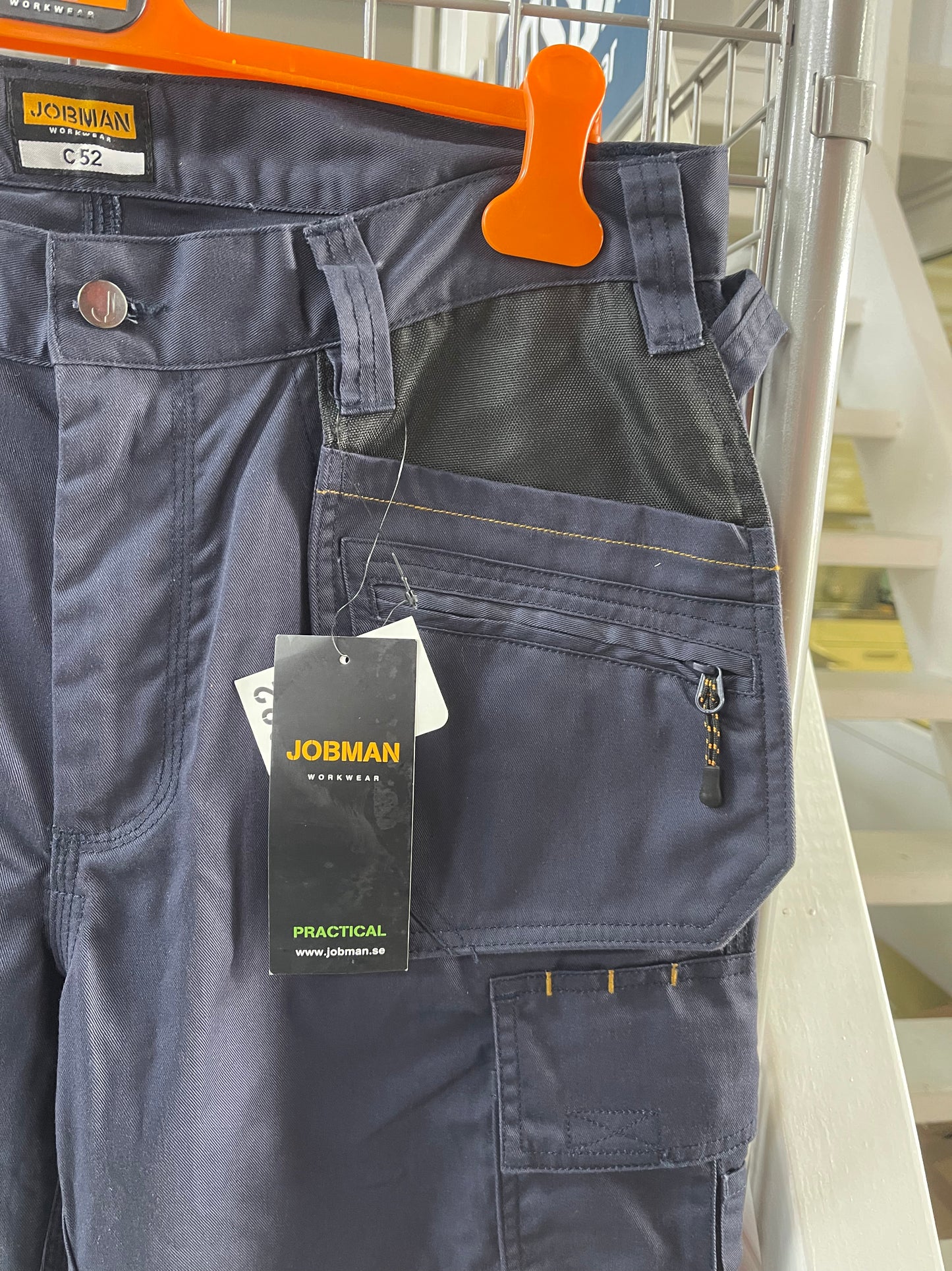 Jobman werkbroek met toolpockets+ kniezakken