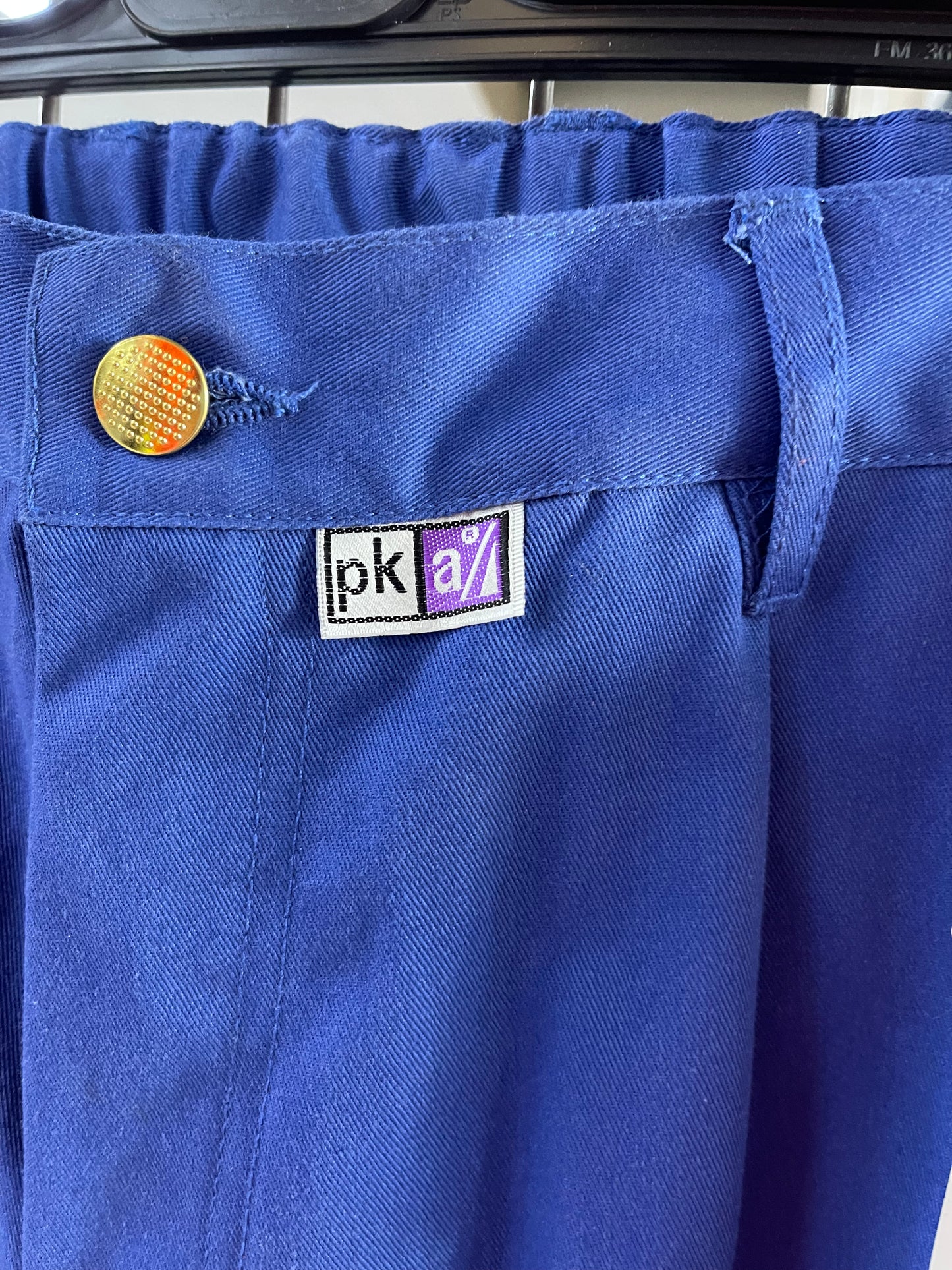 Pka bundhose blauw basic werkbroek met kniezakken