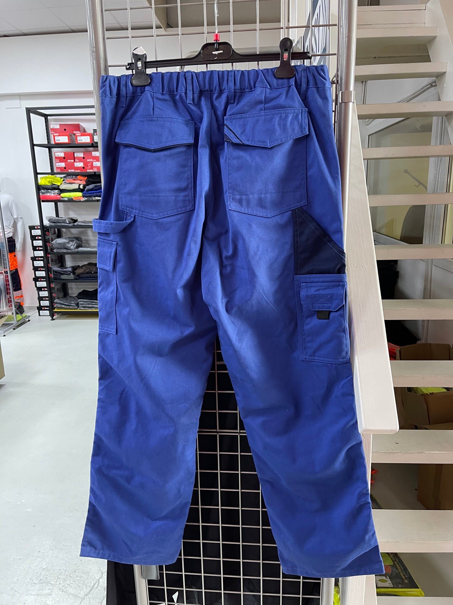 Pka bundhose blauw basic werkbroek met kniezakken