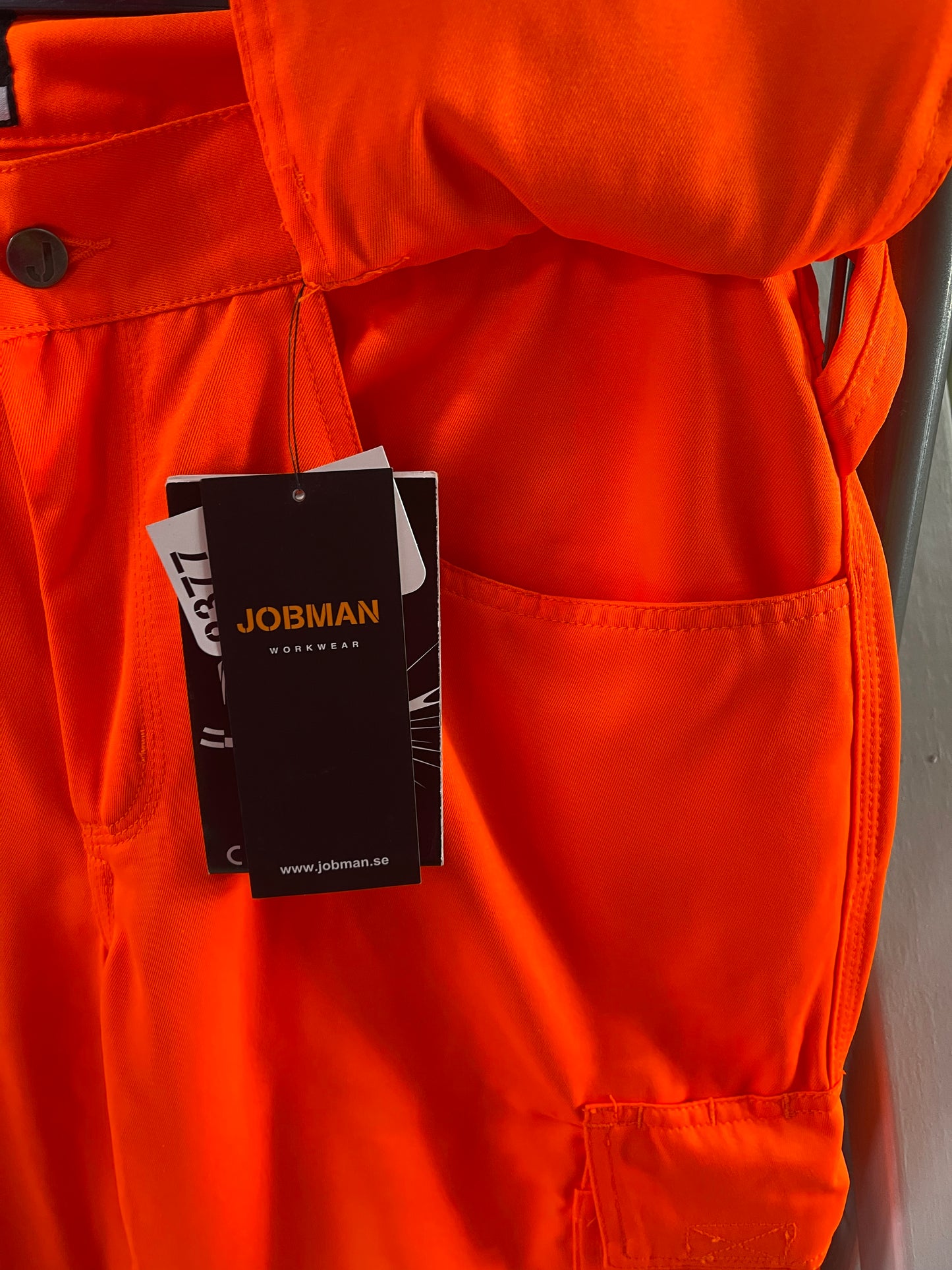 Jobman werkbroek met toolpockets, kniezakken