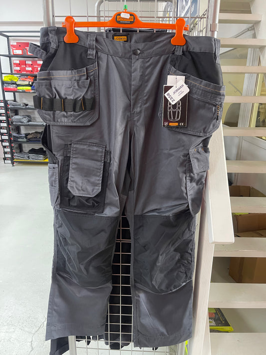 Jobman werkbroek met stretch,toolpockets,kniezakken