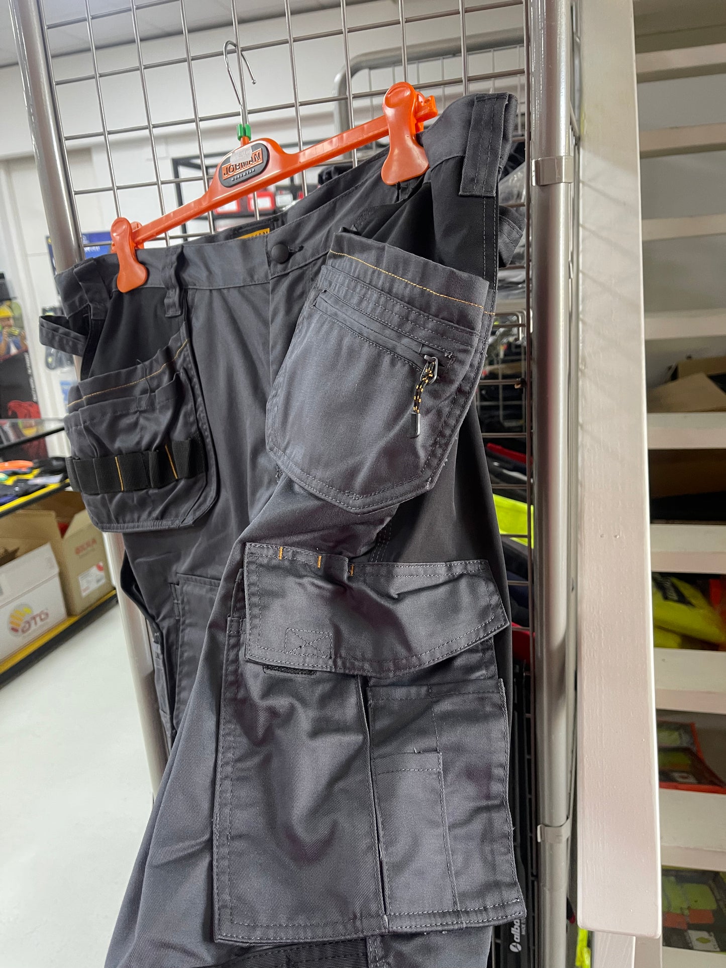 Jobman werkbroek met stretch,toolpockets,kniezakken