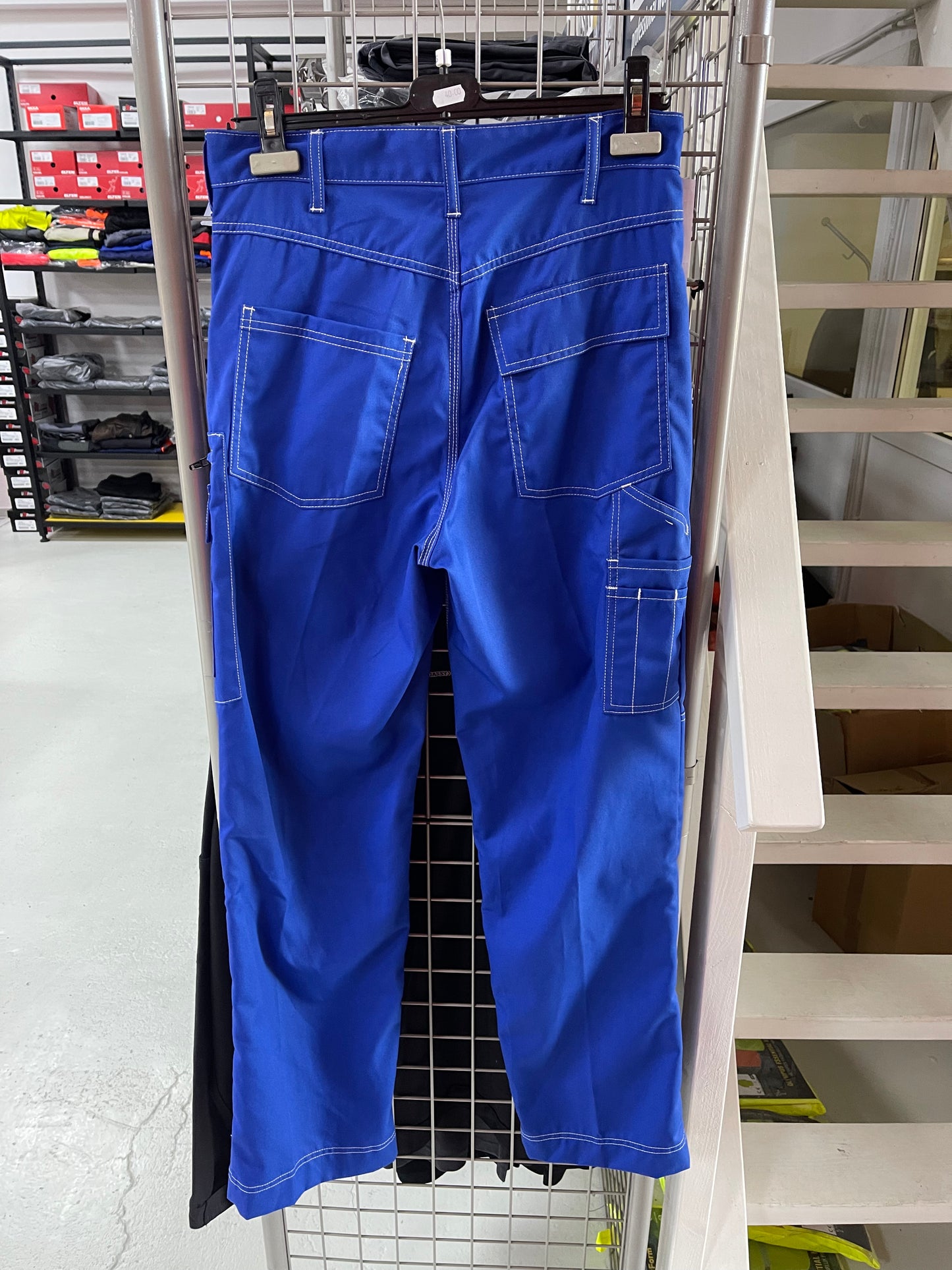 Havep blauw werkbroek met kniezakken