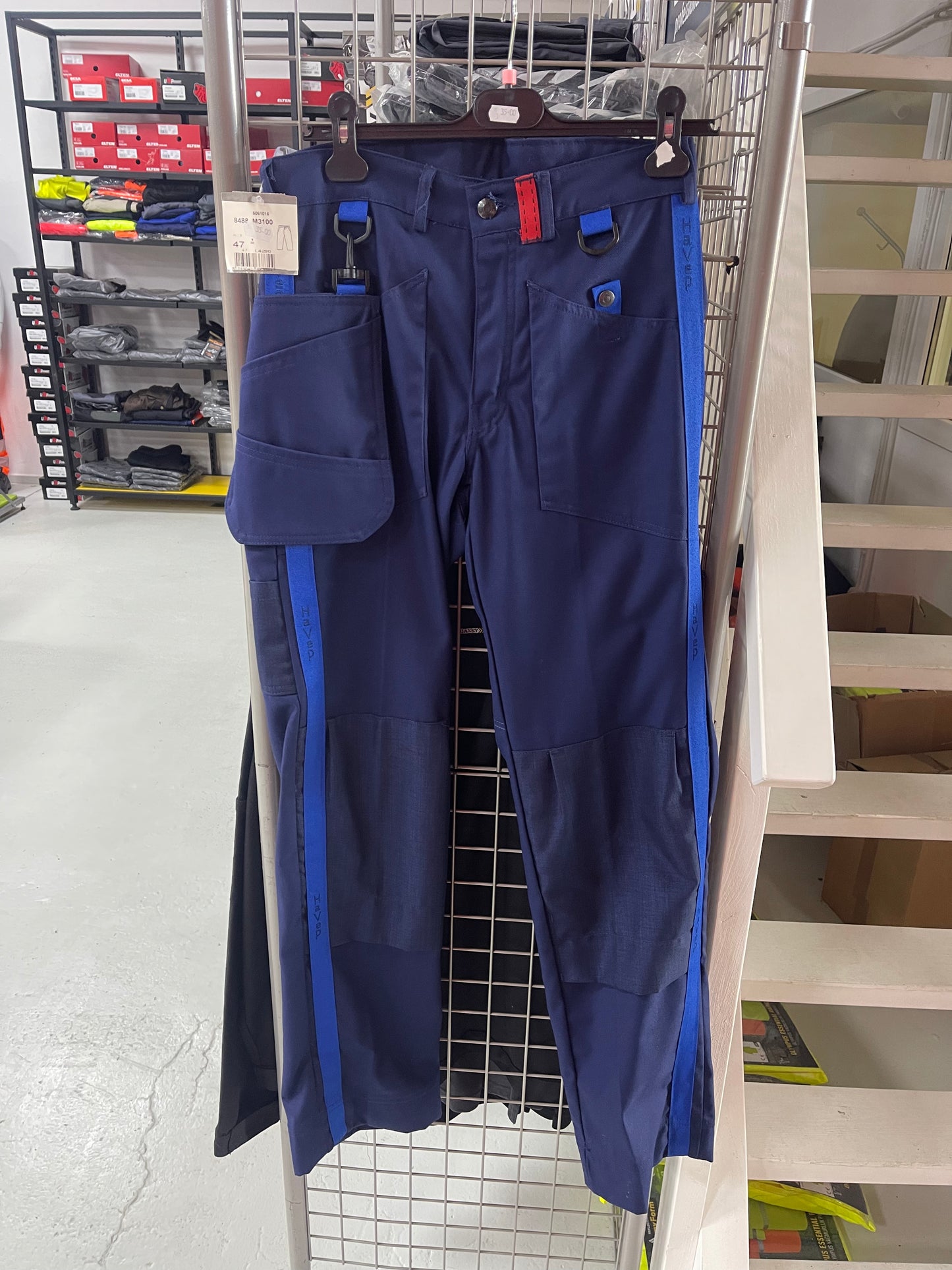 Havep werkbroek met toolpockets,kniezakken