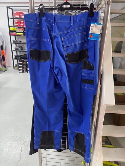 Havep werkbroek met kniezakken blauw