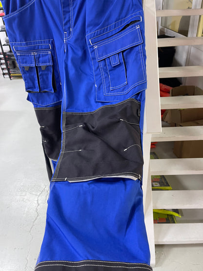 Havep werkbroek blauw met kniezakken