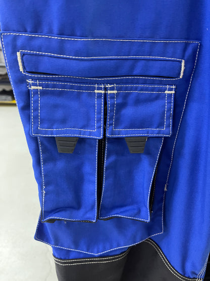 Havep werkbroek blauw met kniezakken