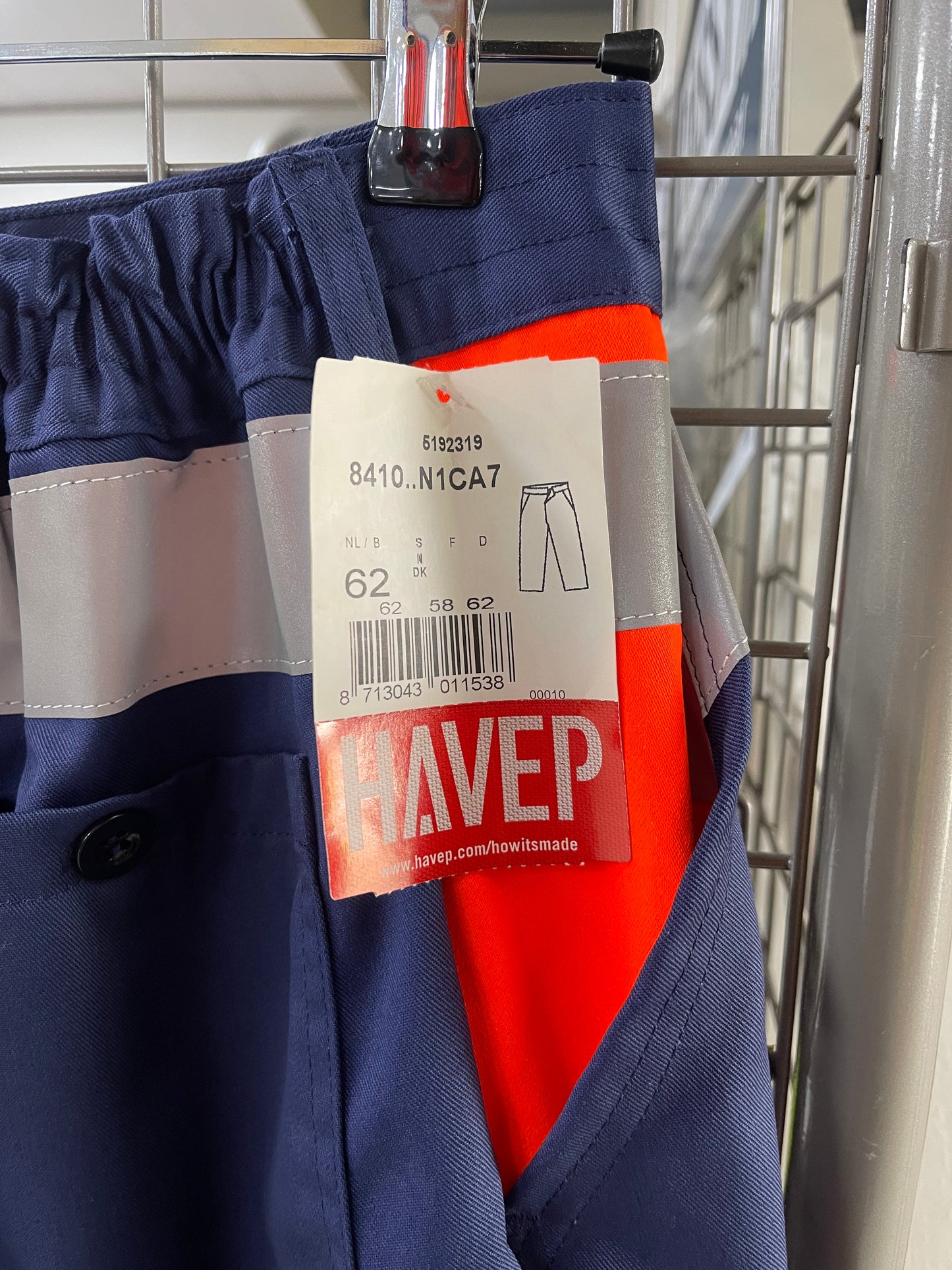 Havep werkbroek met kniezakken