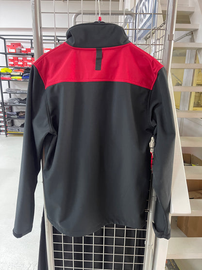 Tricorp softshell jacket zwart/rood