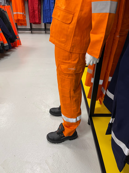 Hydrowear vlamvertragend werkbroek met kniezakken 🔥