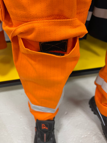 Hydrowear vlamvertragend werkbroek met kniezakken 🔥