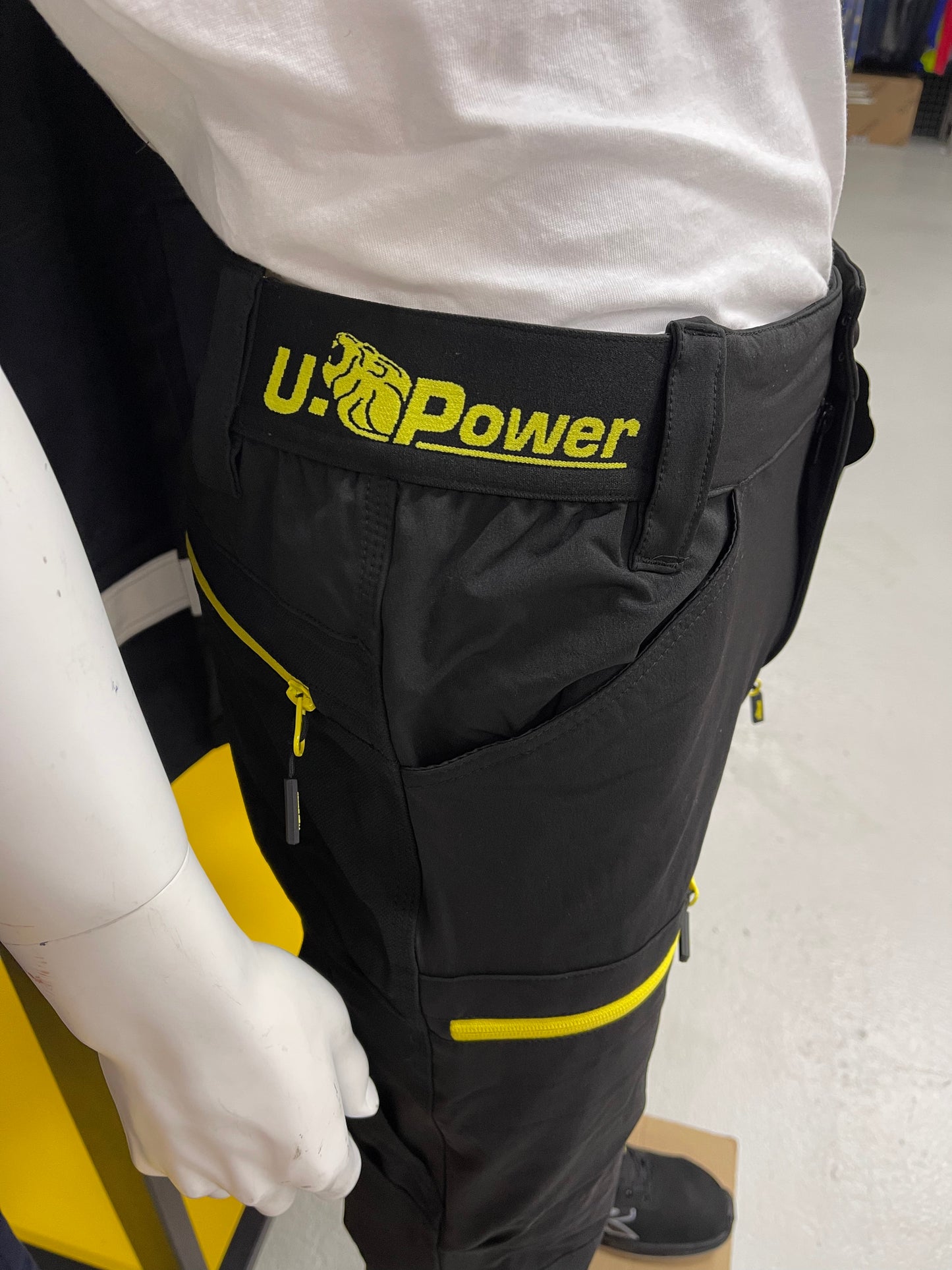 Upower Horizon 4WayStretch Werkbroek Black Carbon