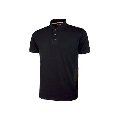 Upower Polo Shirt Gap Black Carbon