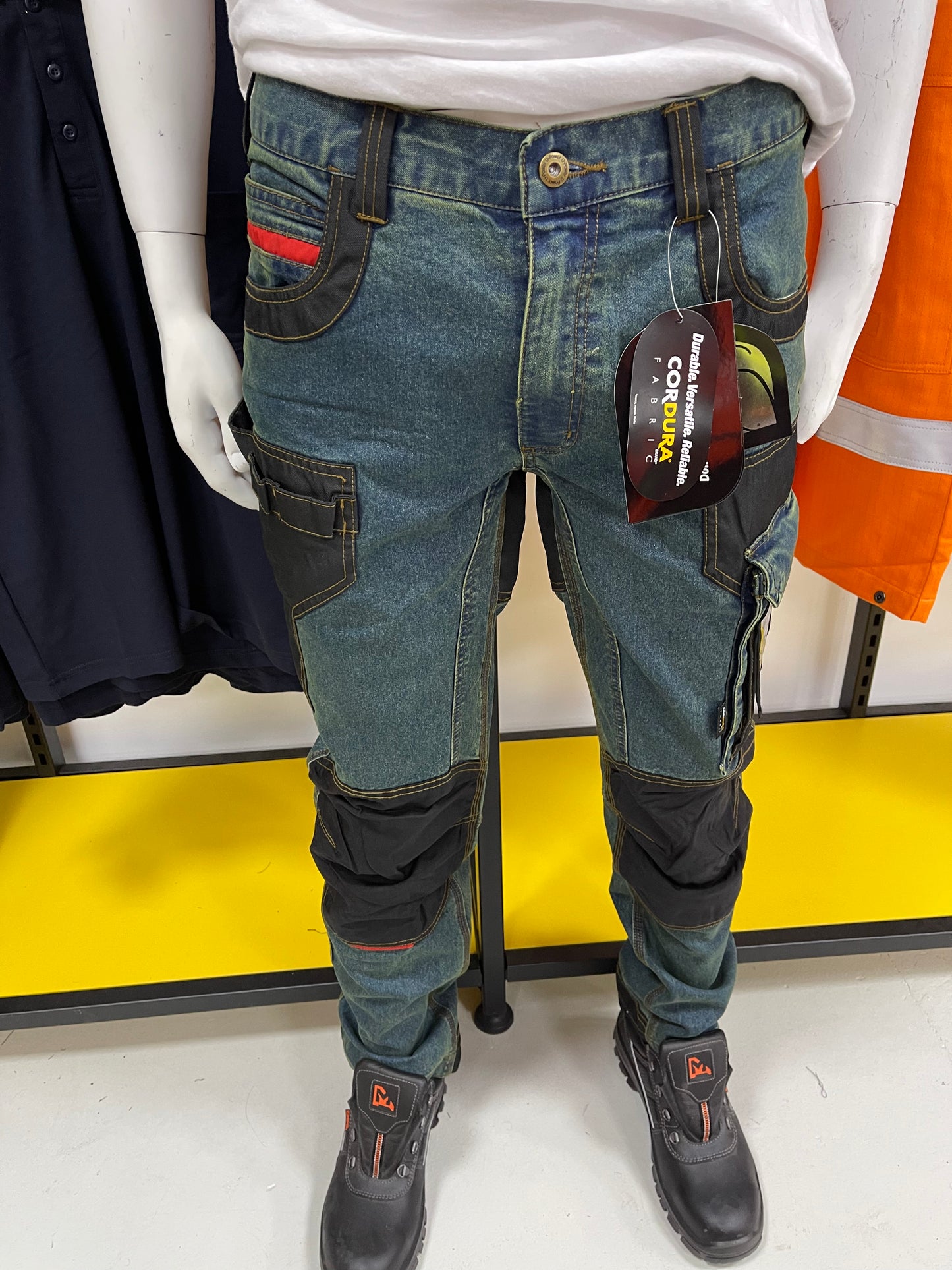 Upower Platinum Buttom Rust Jeans SpijkerBroek