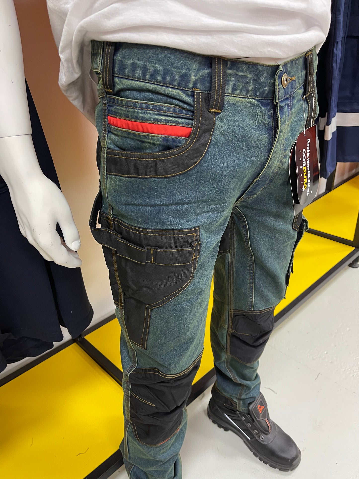 Upower Platinum Buttom Rust Jeans SpijkerBroek