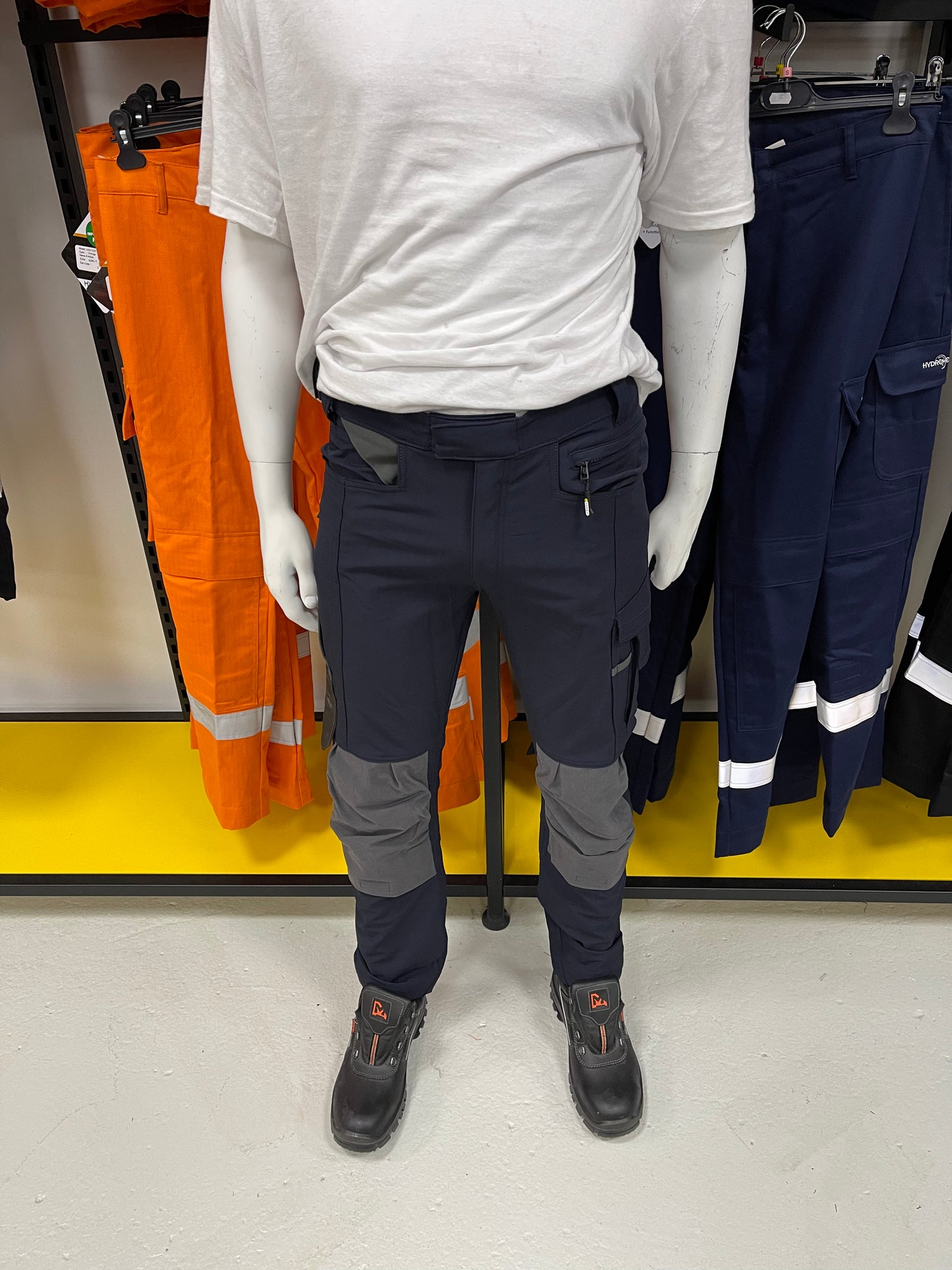 Dassy Impax 4Way SuperFlex Stretch Werkbroek Met Kniezakken Cordura Slimfit