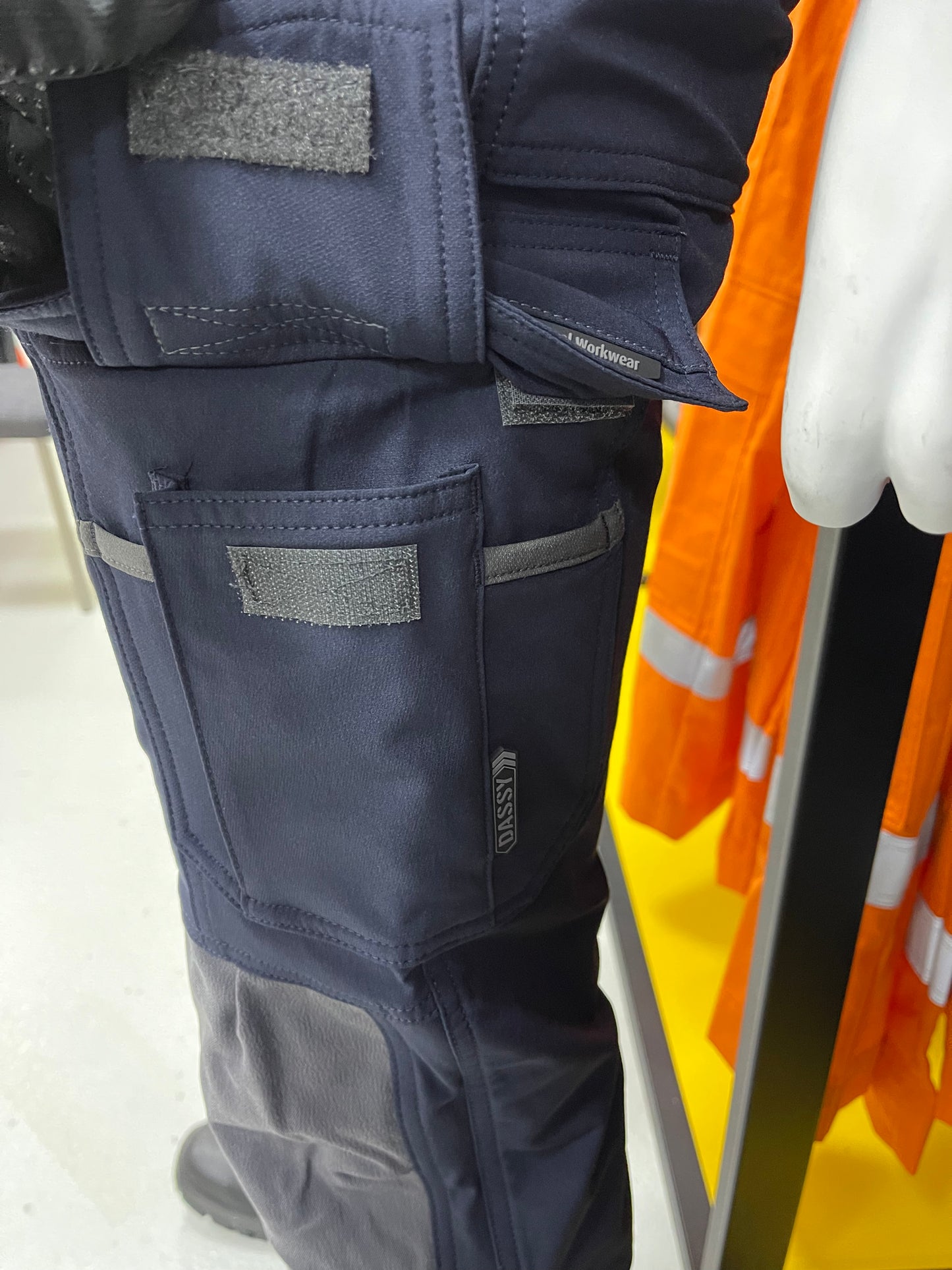 Dassy Impax 4Way SuperFlex Stretch Werkbroek Met Kniezakken Cordura Slimfit