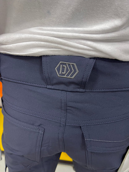 Dassy Impax 4Way SuperFlex Stretch Werkbroek Met Kniezakken Cordura Slimfit