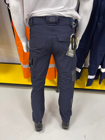 Dassy Impax 4Way SuperFlex Stretch Werkbroek Met Kniezakken Cordura Slimfit