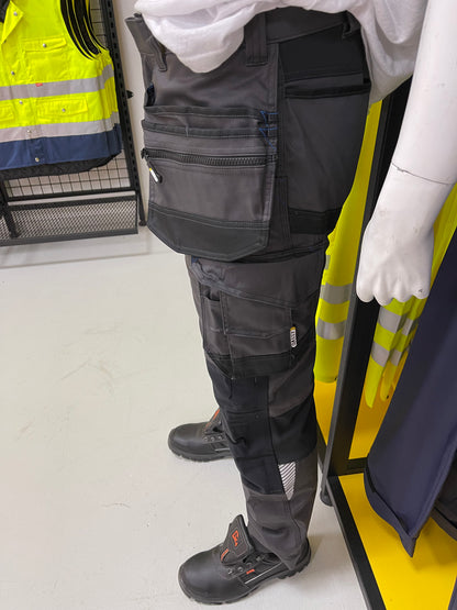 Dassy Flux HolsterzakkenBroek Met 4WayStretch En Kniezakken