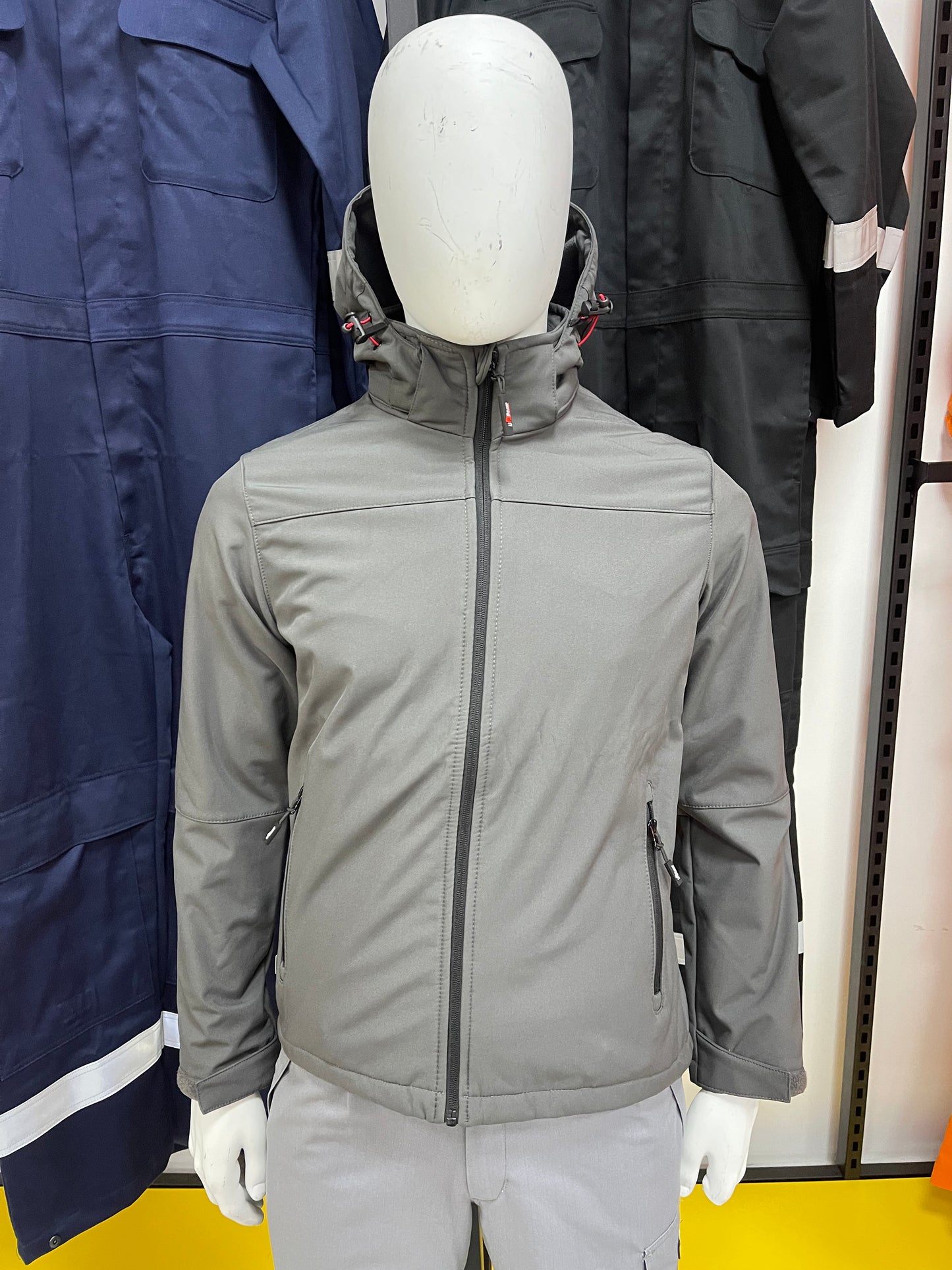 Upower Kyra Softshell Grey Iron Werkjas