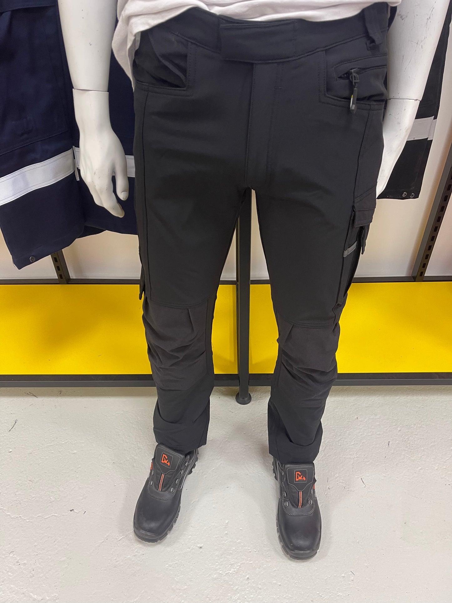 Dassy Impax 4Way SuperFlex Stretch Werkbroek Met Kniezakken Cordura Slimfit