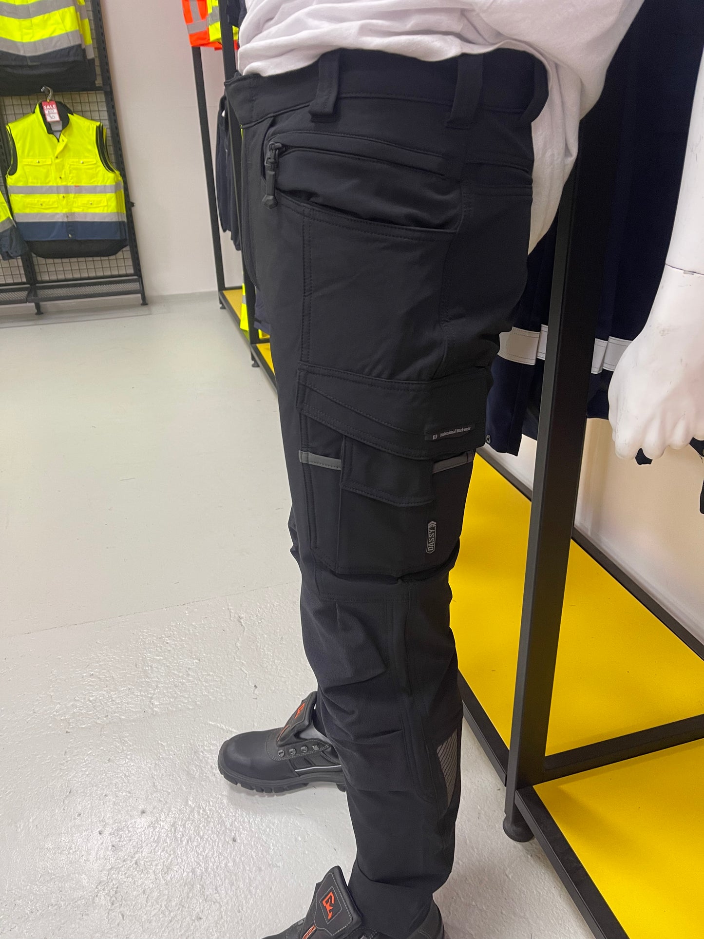 Dassy Impax 4Way SuperFlex Stretch Werkbroek Met Kniezakken Cordura Slimfit