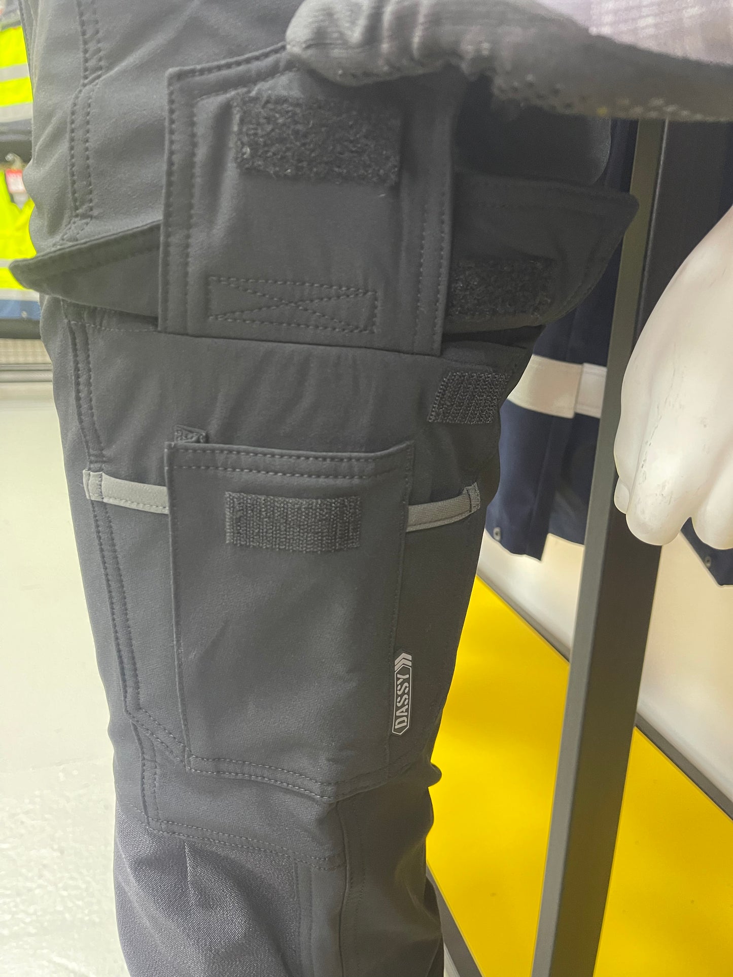 Dassy Impax 4Way SuperFlex Stretch Werkbroek Met Kniezakken Cordura Slimfit