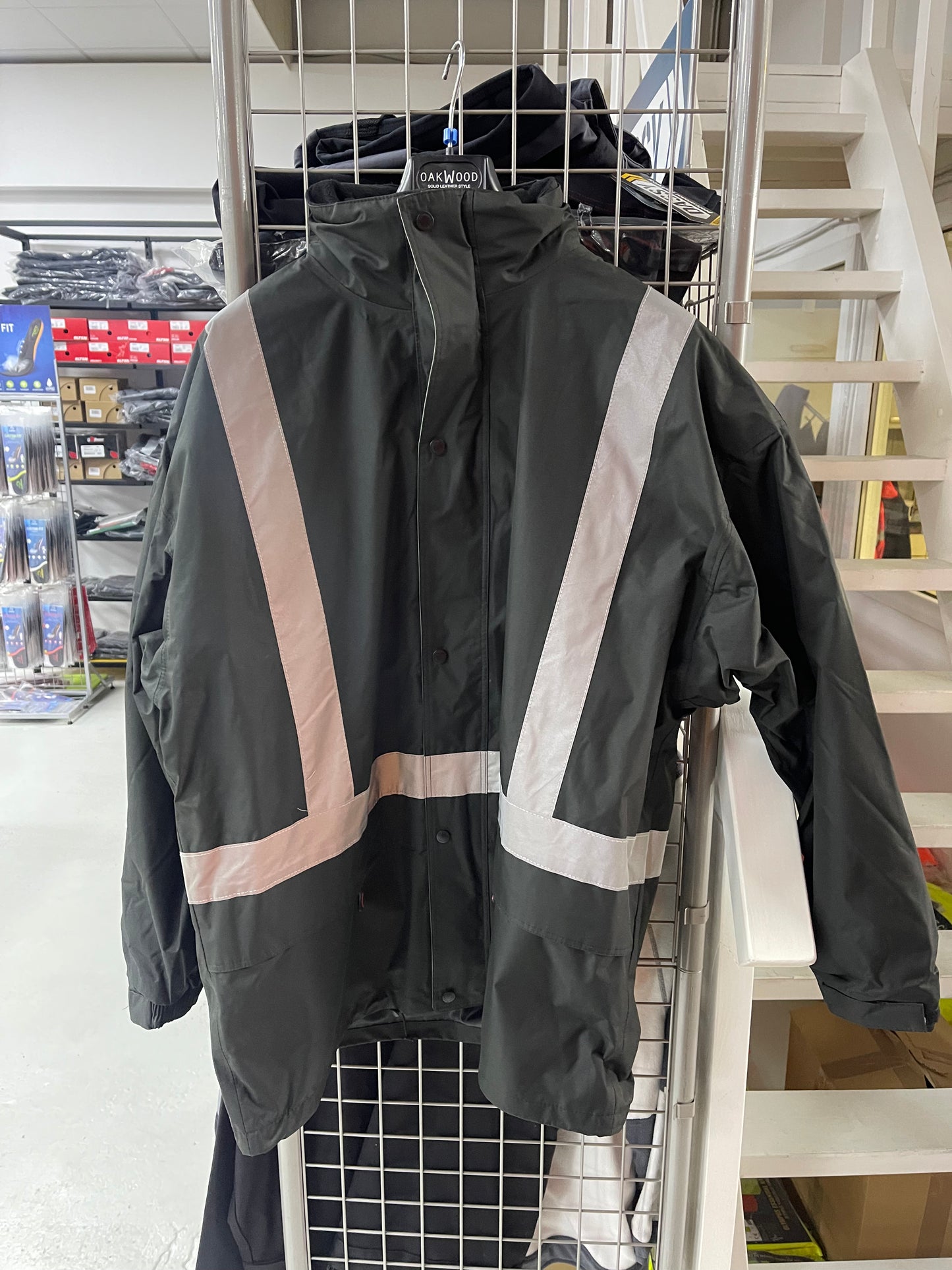 Coverguard parka werkjas met binnenvoering ,capuchon 🧢