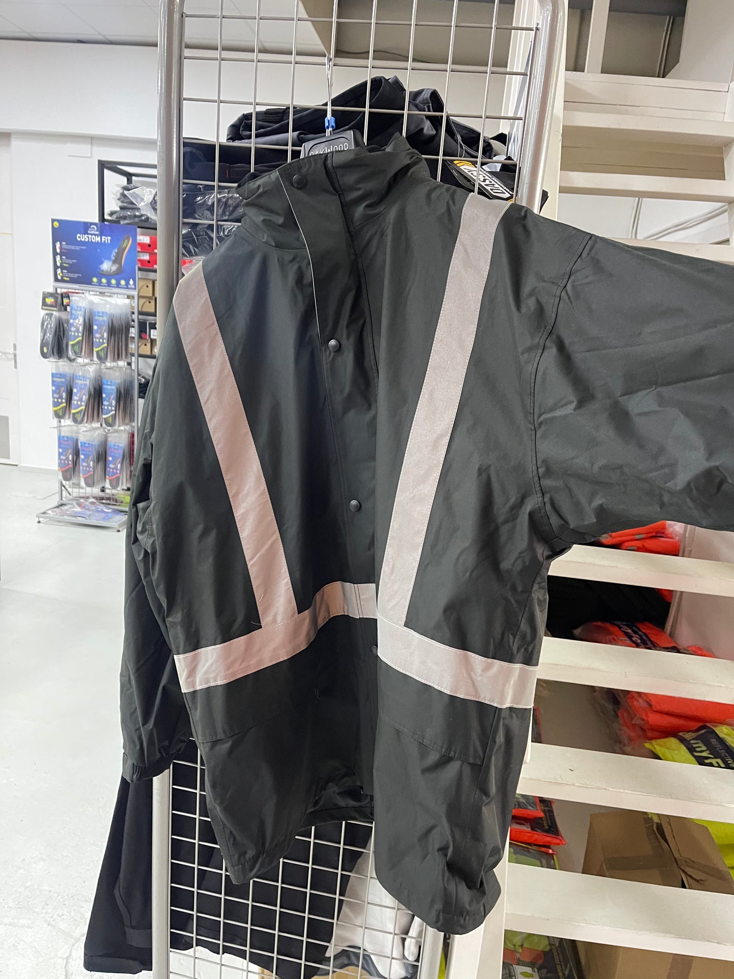 Coverguard parka werkjas met binnenvoering ,capuchon 🧢