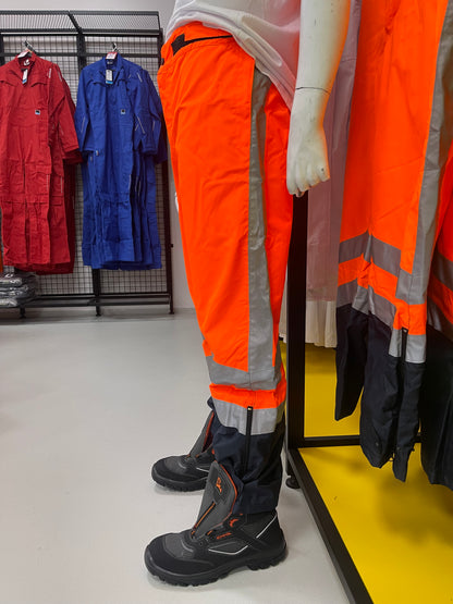 Seyntex werkbroek waterdicht oranje ☔️