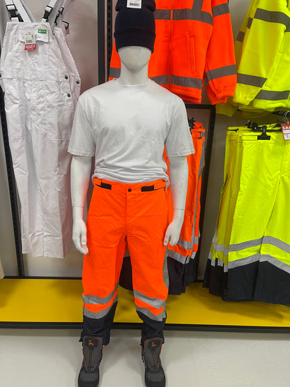 Seyntex werkbroek waterdicht oranje ☔️