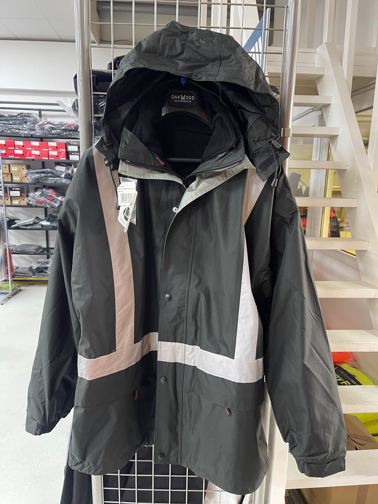 Coverguard parka werkjas met binnenvoering ,capuchon 🧢