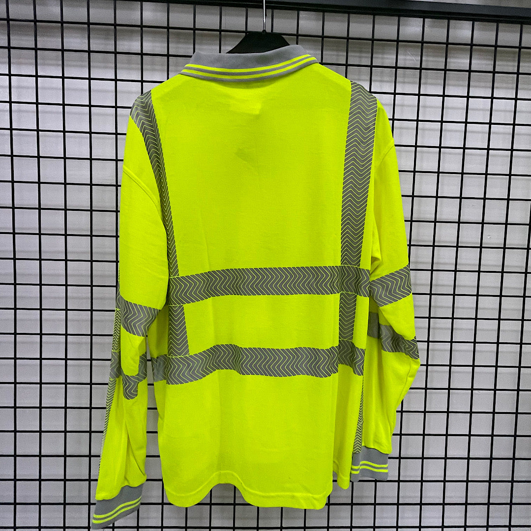 SANTINO polo lange mauw Hi-Vis Shirt