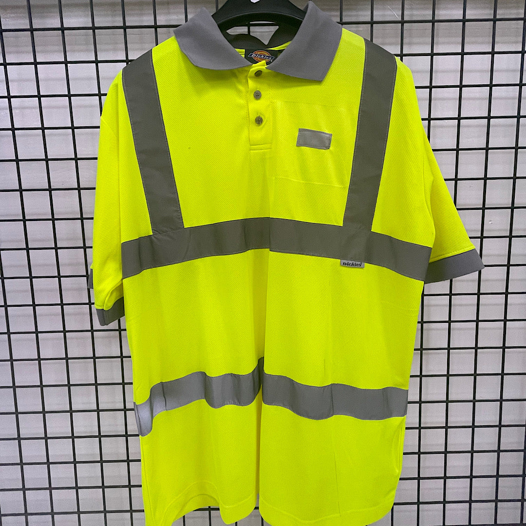 Dickies Polo T-Shirt Hi-Vis