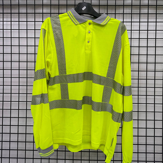 SANTINO polo lange mauw Hi-Vis Shirt