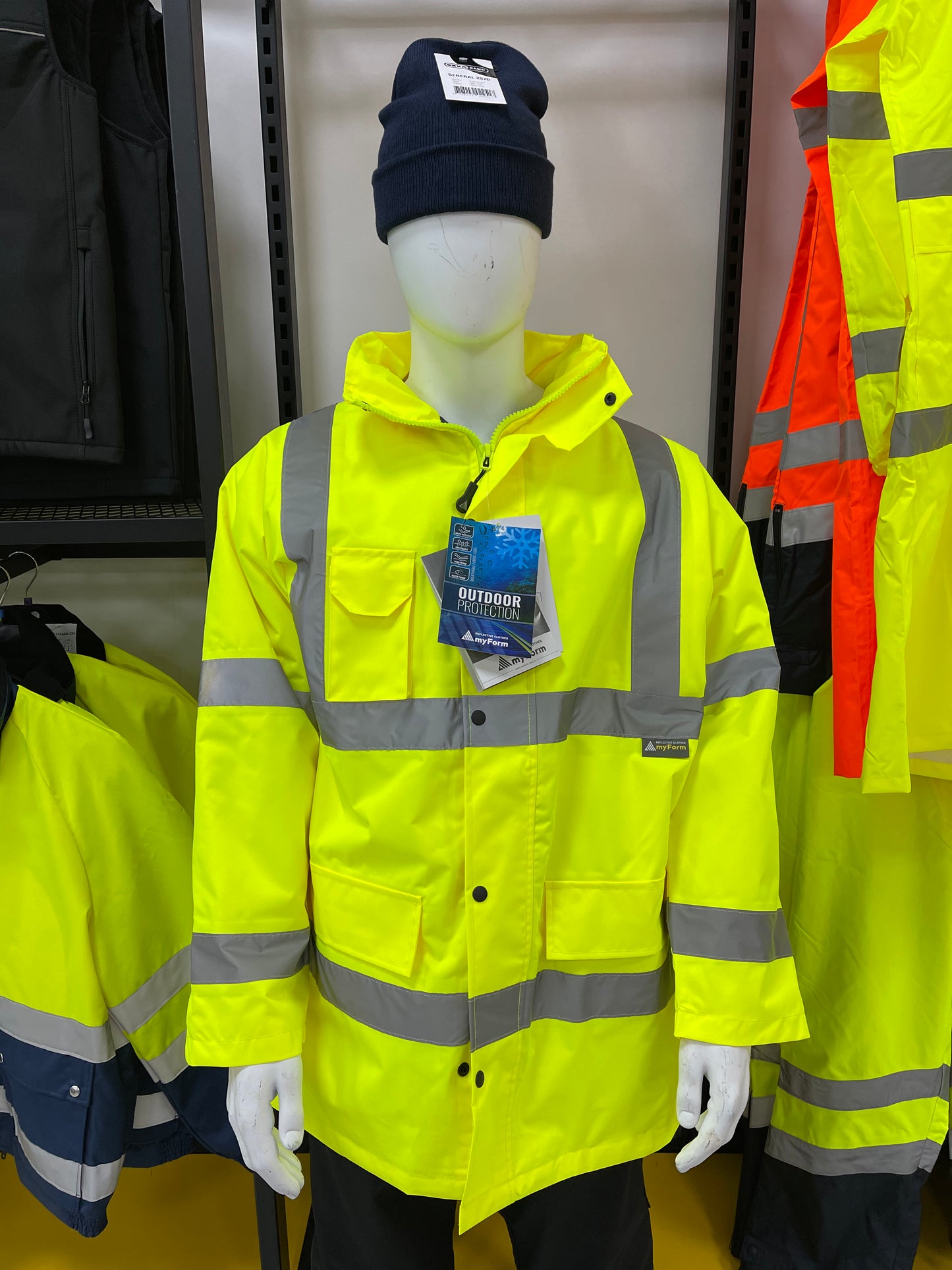 MyForm Olympus Essential Hi Vis Parka Werkjas