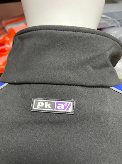 Pka softshell zwart/blauw werkjas