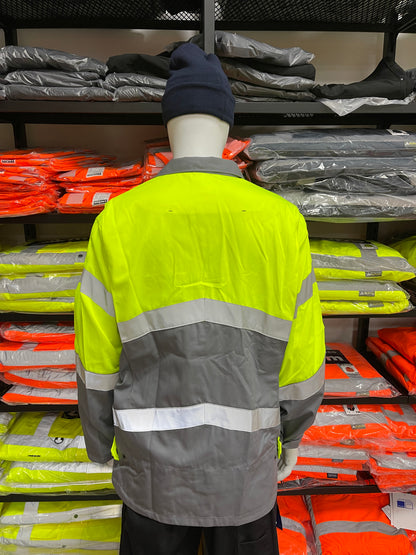 Havep korte werkjack hi-vis