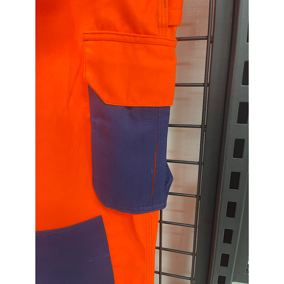 Engel werkbroek high visibility oranje