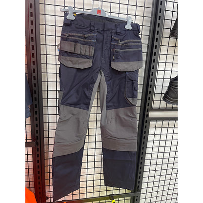 Dassy flux cordura werkbroek blauw/grijs