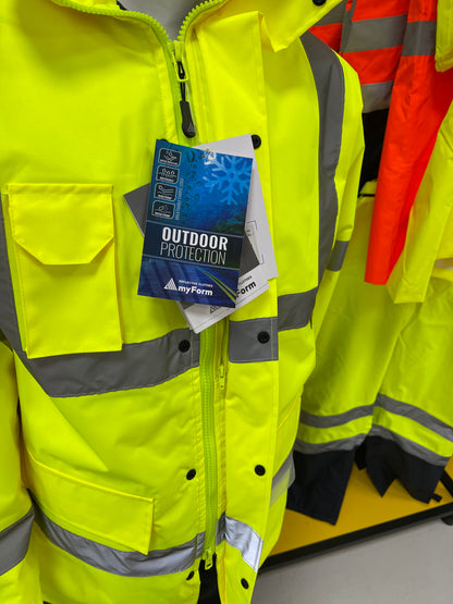 MyForm Olympus Essential Hi Vis Parka Werkjas