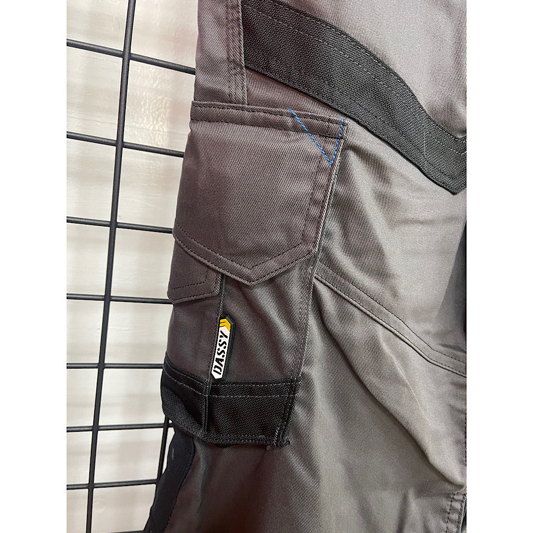 Dassy dynax cordura werkbroek grijs/zwart