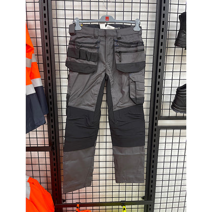 Dassy flux cordura werkbroek grijs/zwart