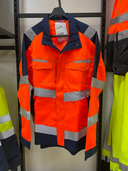 Havep oranje werkjack hi-vis