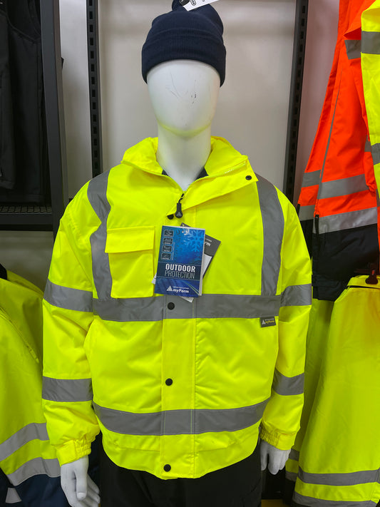 Myform Olympus Essential Hi-Vis Bomber Lined Werkjas