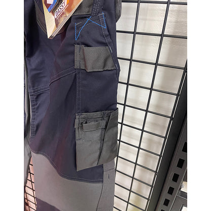 Dassy flux cordura werkbroek blauw/grijs