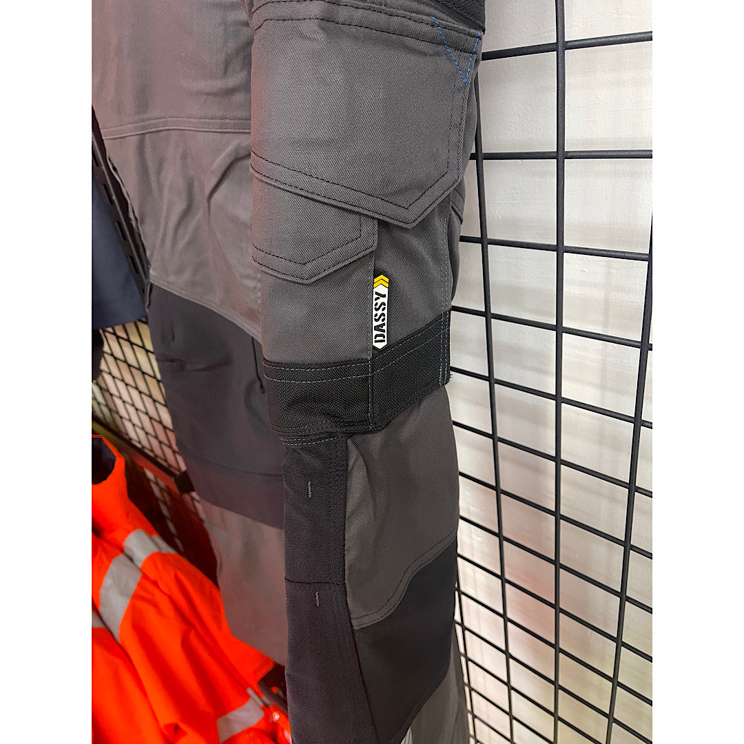 Dassy dynax cordura werkbroek grijs/zwart